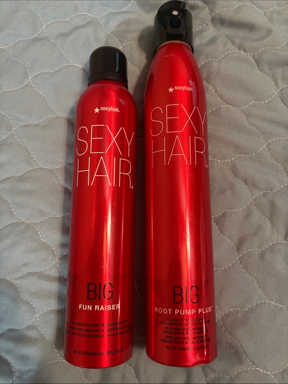 Sexy Hair BIG Root Pump Plus & Voluminzing dry texture spray